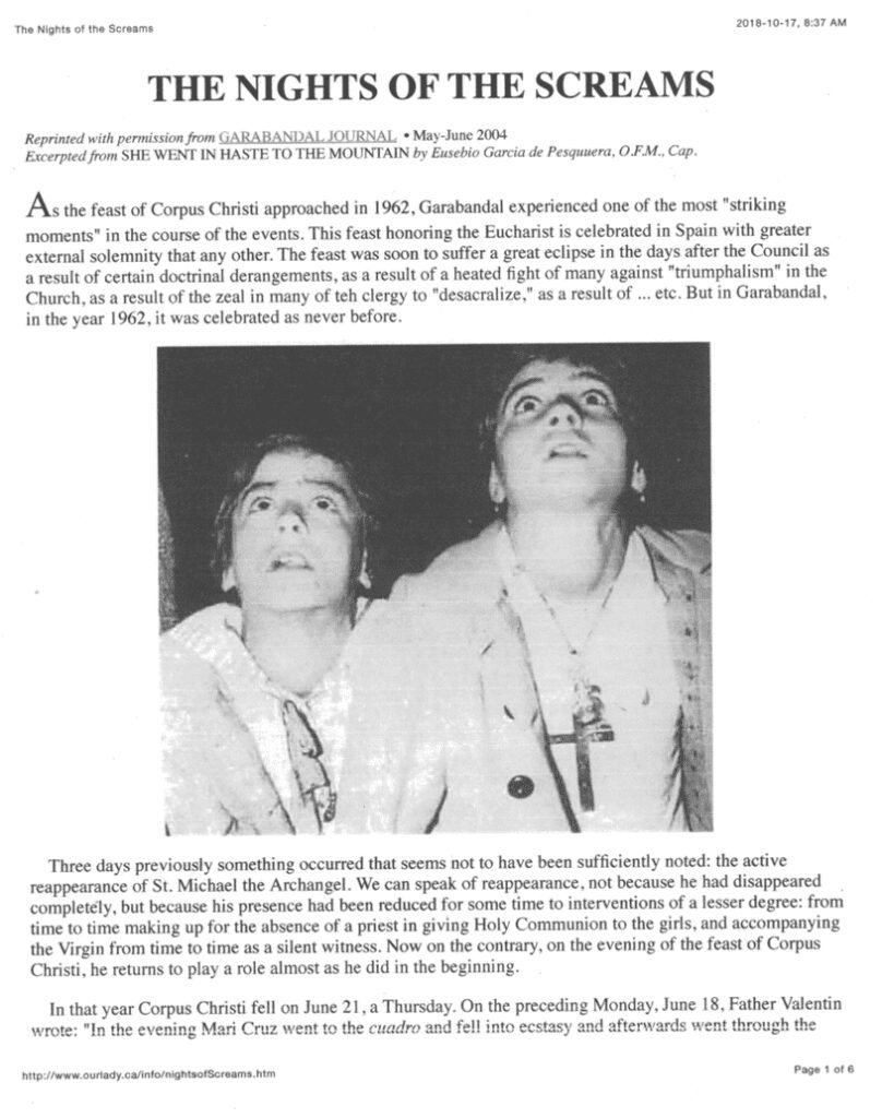 Two people looking upward in black and white.