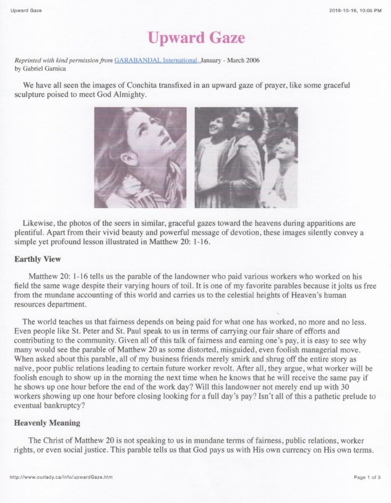 Article page with text and two images.