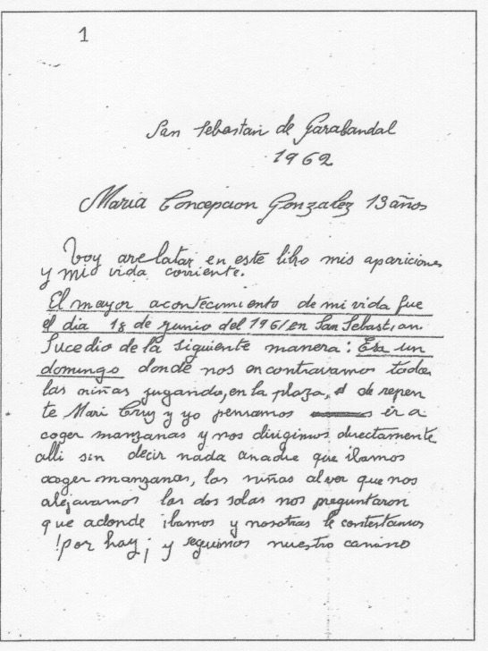 Handwritten Spanish text on lined paper.